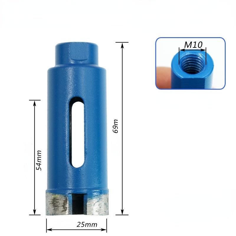 Diamond Hole Saw Drill Bit Set for Concrete Tiles Glassd Cutter Saw Blue Wall Drill Bit M10 Angle Grinder 6-75mm
