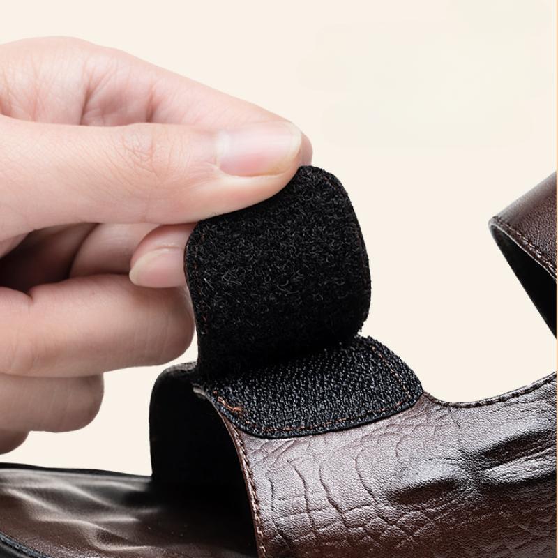 Fashion Brand Leather Sandals Mens Casual Beach Shoes Air Cushion Anti Slip Sports Sandals Outdoor Casual Men Sandal Sandalias De Hombre