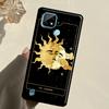 Crescent Moon Sun For Realme 13 11 10 12 14 Pro Plus GT 5 6 6T GT7 Pro C67 C61 C53 C51 C21Y C25S C75 C55 Case