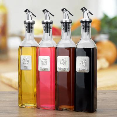 Versatore per bottiglia di olio Dispenser a vibrazione superiore durevole a prova di perdite Olio d'oliva