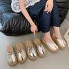 Baotou Semi-versatile Women's Summer Fashion Slippers European Station One Pedal 2025 New Outer Wear Platform Lazy Sandals