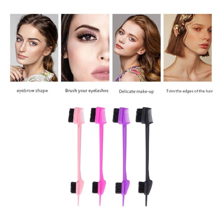 Hair Comb Hair Styling Double-side Baby Hair Brushes Eyebrow Combing Makeup Tool