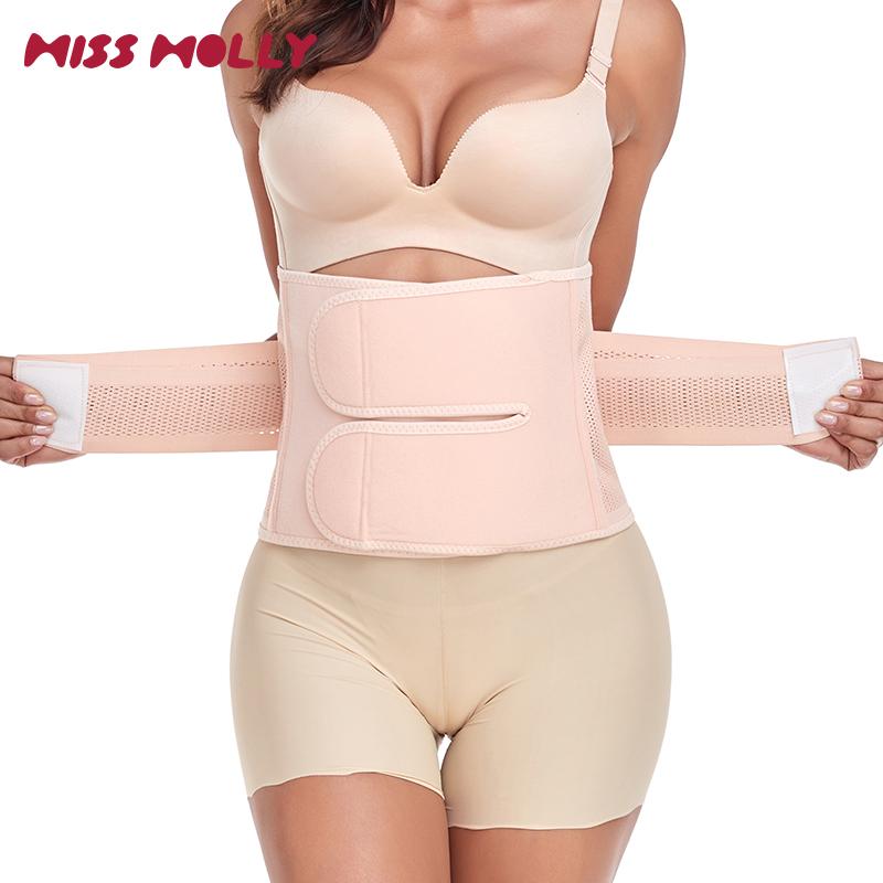 Postpartum Girdle C-Section Recovery Belt Back Support Belly Wrap Belly Band Shapewear Abdominal Binder Post Surgery Cinchers 5