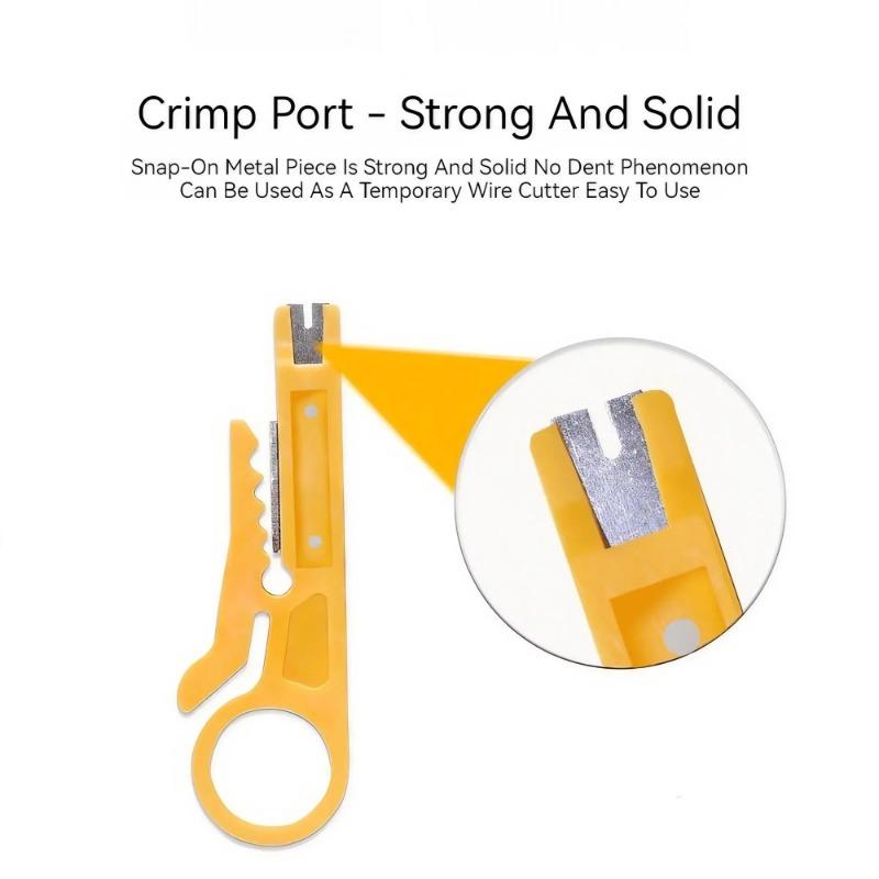 10/20/30pcs Automatic Stripping Pliers Wire Stripper Cable Wire Cutters Stripping Crimping Tool with Hexagon Wrench Tools Nippers