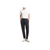 Emporio Armani Eagle Pattern Embroidered Button Pullover Side Split Short Sleeve Polo Shirt Men Polo Shirts EM005358-AF10497-U0003