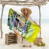 Bluey Customize Your Name Beach Towel Super Soft & Absorbent For Beach Bathroom Outdoor Swimming Pool Camping Picnic Yoga Diving Vacation Accessories
