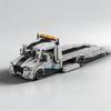 City Series 8-Grid Sprinter Trailer Assembly Model Building Blocks Rescue Vehicle  Educational Toy Car Transport Vehicle