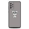 Cartoon Schnauzer Dog Phone Case for Samsung A51 A71 A21S A12 A11 A15 A25 A31 A41 A23 A33 A53 A73 A03S A05S A13 5G A35 A55 Cover