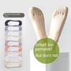 5Pairs Solid Color Invisible Tabi Socks Mesh Non-slip Toe Socks Boat Socks Set Women  Girls