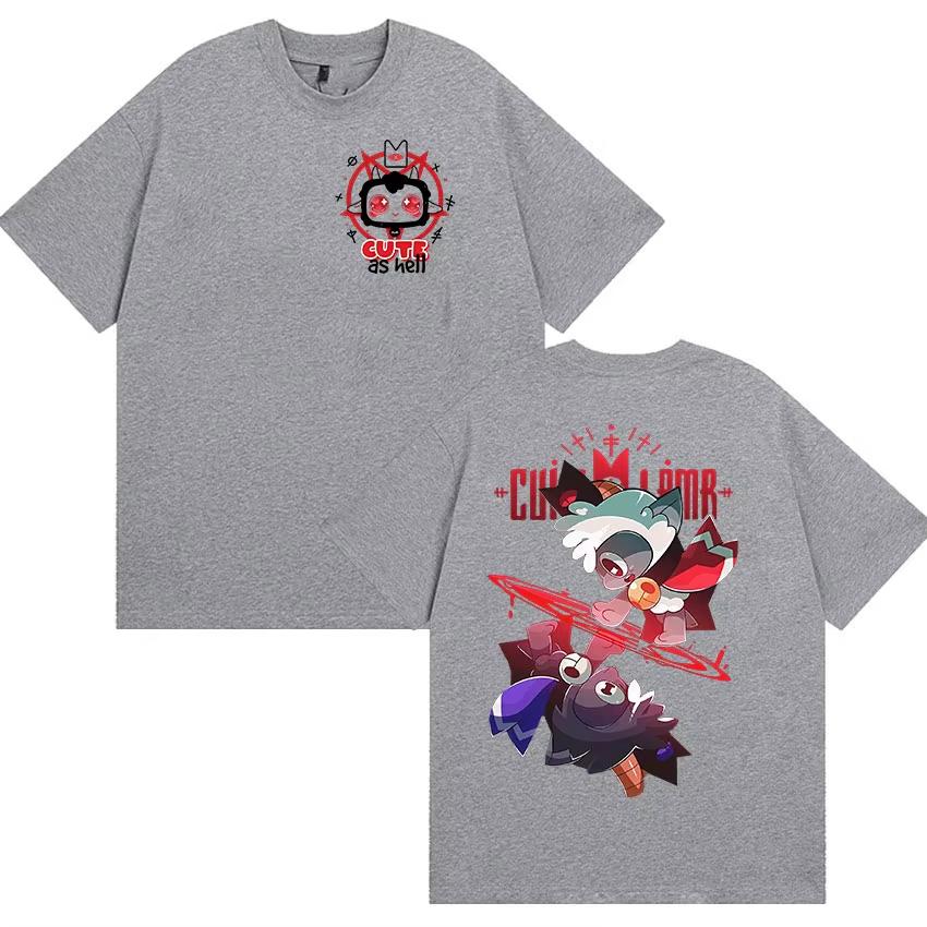 2026 Game Cult of The Lamb Graphic T Shirt Unisex Womens Vintage Harajuku Clothing Tshirts Casual Pure Cotton Vintage Tshirt