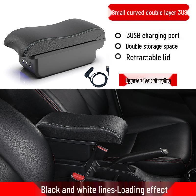 Proton Exora Armrest Storage Box - Center Console Car Accessory