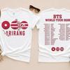 BTS Arirang Welttournee Muster geeignet für Männer und Frauen