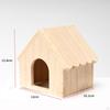 Cozy Retreat for Small Pets: Wooden Hideaway Cabin Hamsters, Gerbils, and More