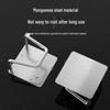 Wall-Mounted Stainless Steel Bathroom Storage Rack for Under-Sink or Toilet
