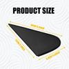 2Pcs Fit For Toyota RAV4 09-2012 Side Mirror Fender Corner Triangle Cover Trim B