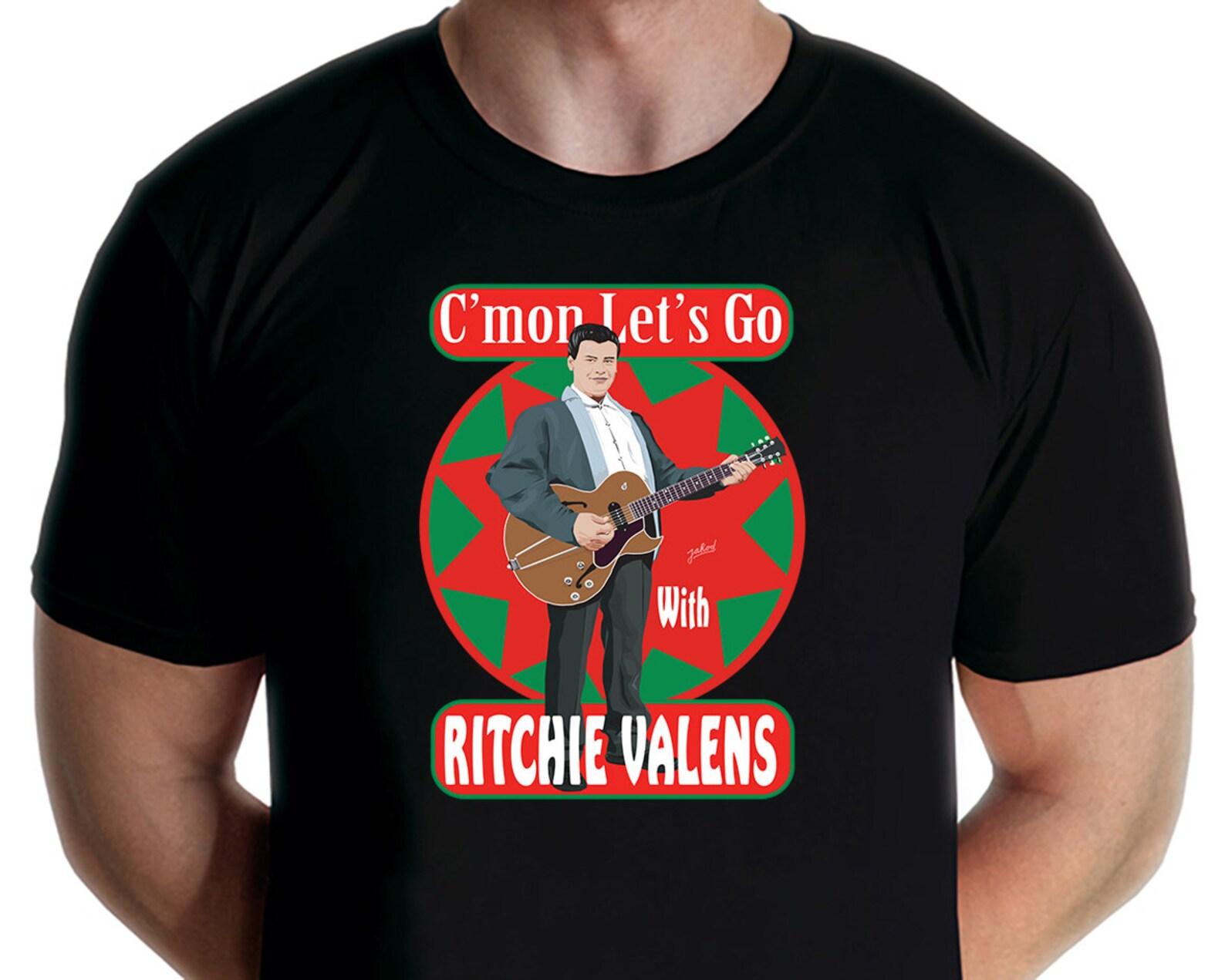 Ritchie Valens - Come On Let s Go T-shirt (Jarod Art) S