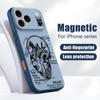 Kreatywne Etui z Wzorem Serca Dla iPhone 17 Pro Max Magnetyczne Dla Magsafe Pokrowiec o Czucie Skóry Dla iPhone 16 15 14 13 Pro Max