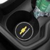 2Pcs Silicone Car Cup Mat Anti Noise Coaster Accessories For Chevrolet Spark Captiva Cruze Malibu Equinox Trax Camaro Blazer