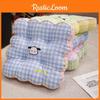 Square Grid Pattern Pad Office Chair Cushion For Girls Room And Study Area Use
