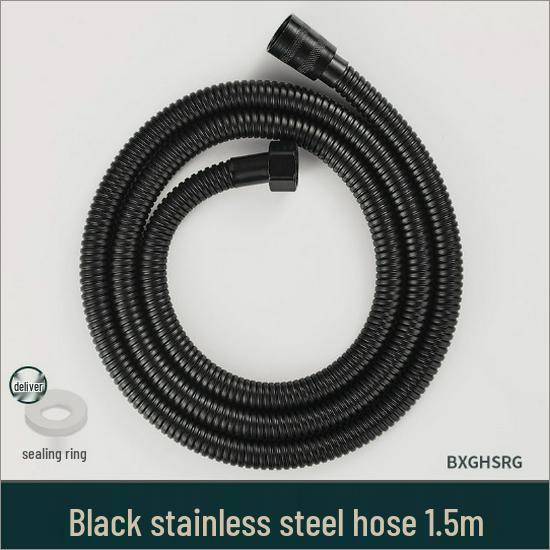 Zestaw prysznicowy ręczny pod ciśnieniem: Prysznic deszczowy o wysokim ciśnieniu i pięciu prędkościach z baterią wannową.