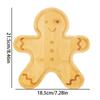 Wooden Christmas Tray Christmas Snack Candy Dessert Plates Snack Fruit Meat Cheese Board Platter Kitchen Charcuterie Board