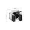 Stainless Steel Wall-Mounted Mop and Broom Holder, Punch-Free Clip for Bathroom Storage