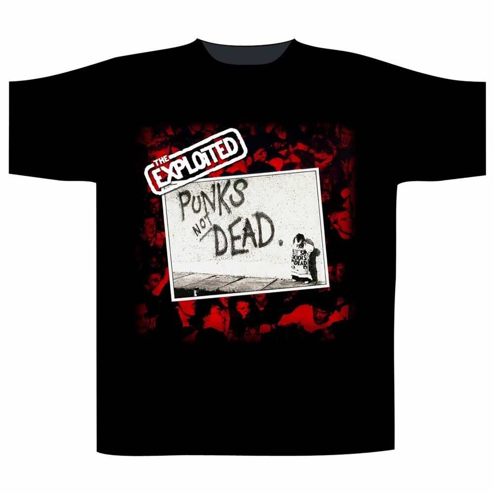 Exploited,The - Punks not dead  T-Shirt  NEW # OFFICIAL Unisex T-Shirt S