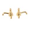 2Pcs 1:12 Dollhouse Mini Alloy Faucet Simulation Water Tap Model Toys