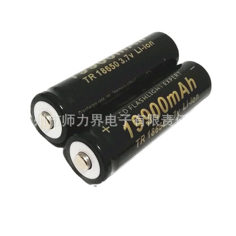 19900mAh 18650 3.7V Rechargeable Lithium Battery for Gel Gun, Airplane, Car & Flashlight