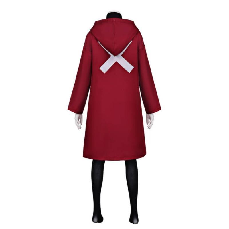 Daemons Of The Shadow Realm Kabu Cosplay Kostuum Met Rode Jas Voor Anime Rollenspel En Halloween Evenementen