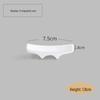 Pure White Ceramic Chopstick and Spoon Rest