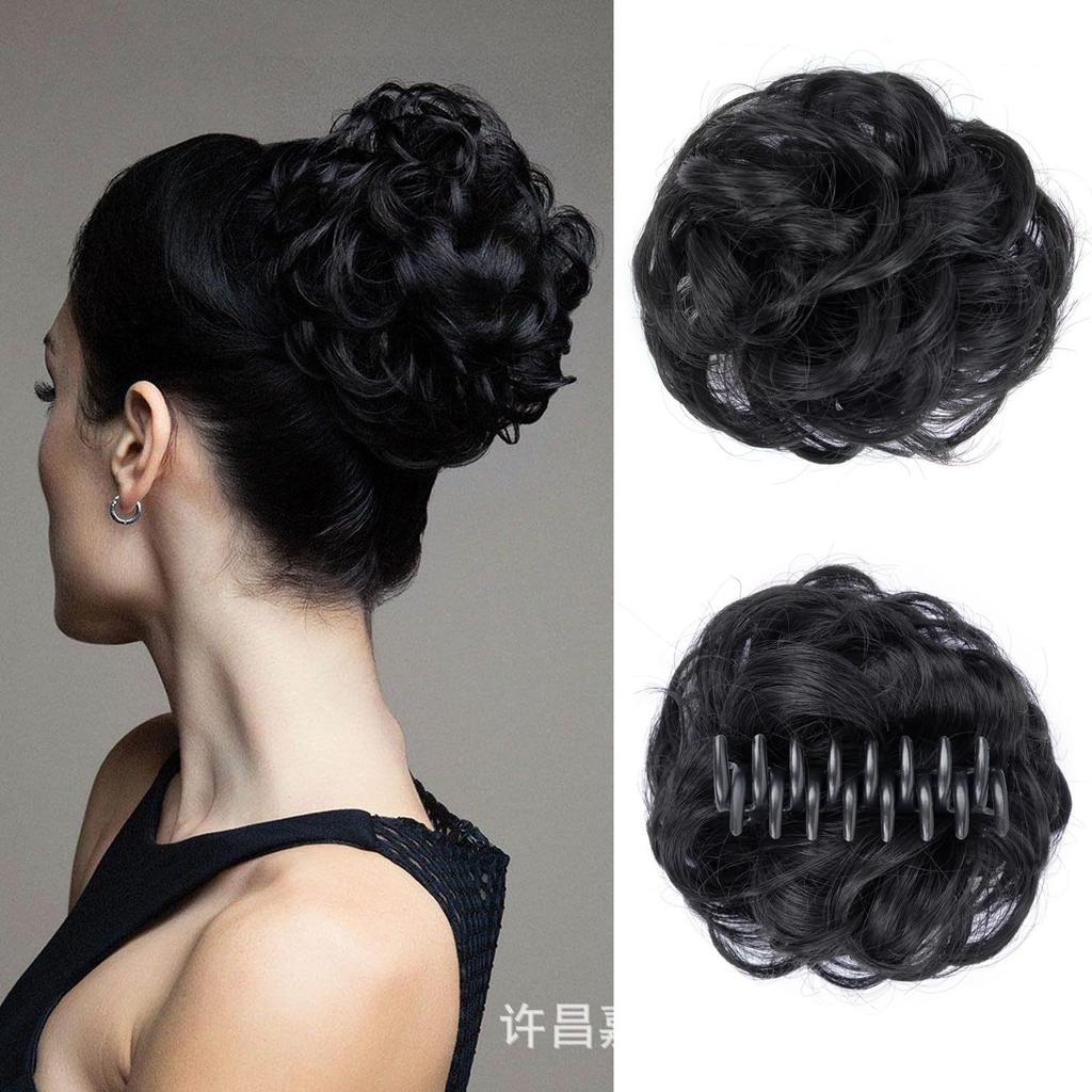 Tembel Saç Topuzu Yapıcı | Büyük Kabarık Toka Klipsi