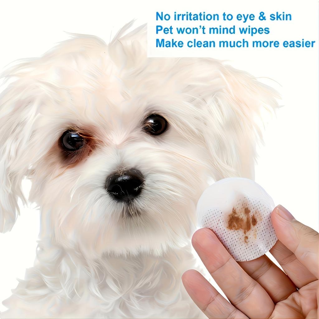 150 Pack Pet Wipes for Eye Ear Cleaning Universal for Cats Dogs Removes Eye Crusts Ear Wax Tear Stain Removal