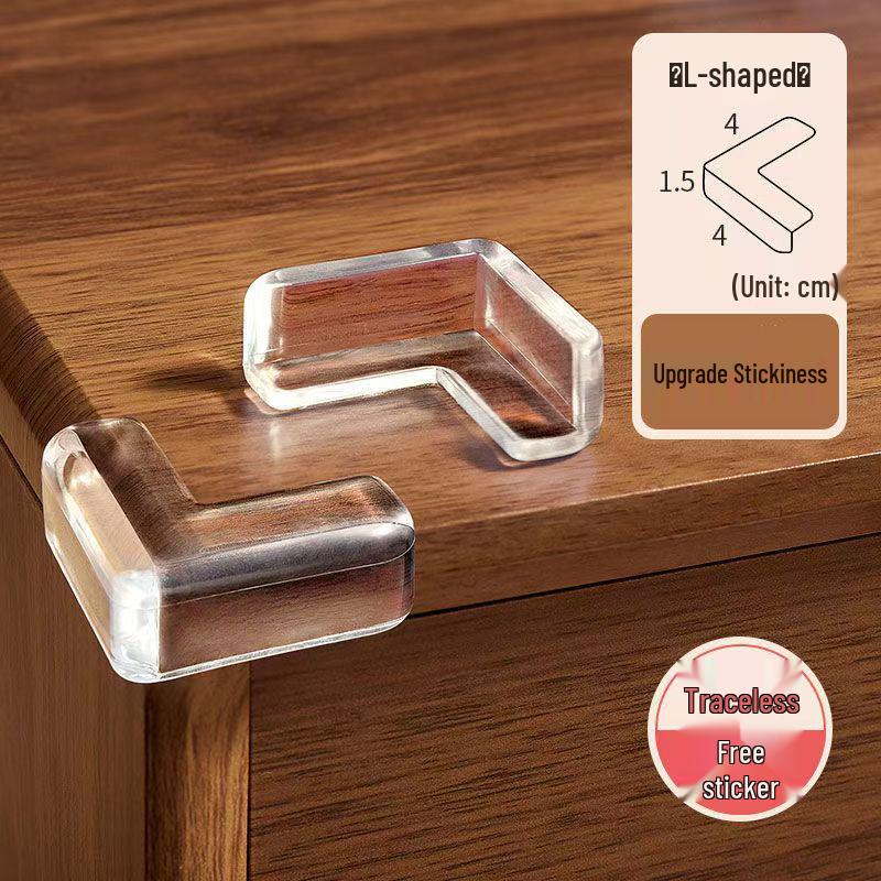 Child-Safe Silicone Corner Protectors for Glass Tables and Chairs