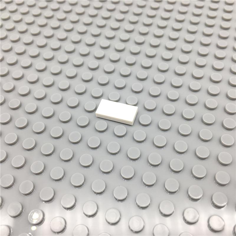 [Funbrick] 280PCS Tile DIY Building Blocks Thin Bricks Smooth 1x2 Educational Size Compatible With 3069 30070 Toys for Child