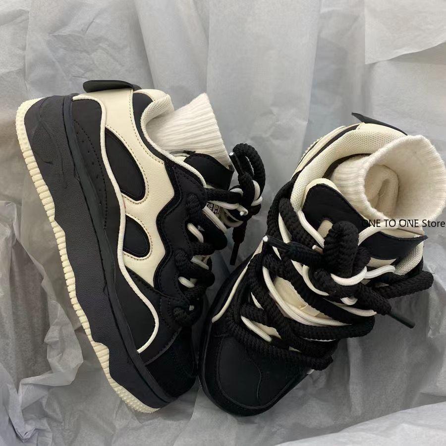 Skate Sneakers Man's New Man Skateboard Bread Shoes Retro National Trend Sport Shoe Wind Board Women Sneaker Men Loafers Shoes