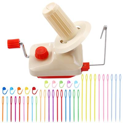 Macchina per avvolgimento Macchina per maglieria Avvolgitore per filati portatile Avvolgitore per filato in fibra Avvolgitore per palline Avvolgitore per lana manuale Piccolo azionato a mano