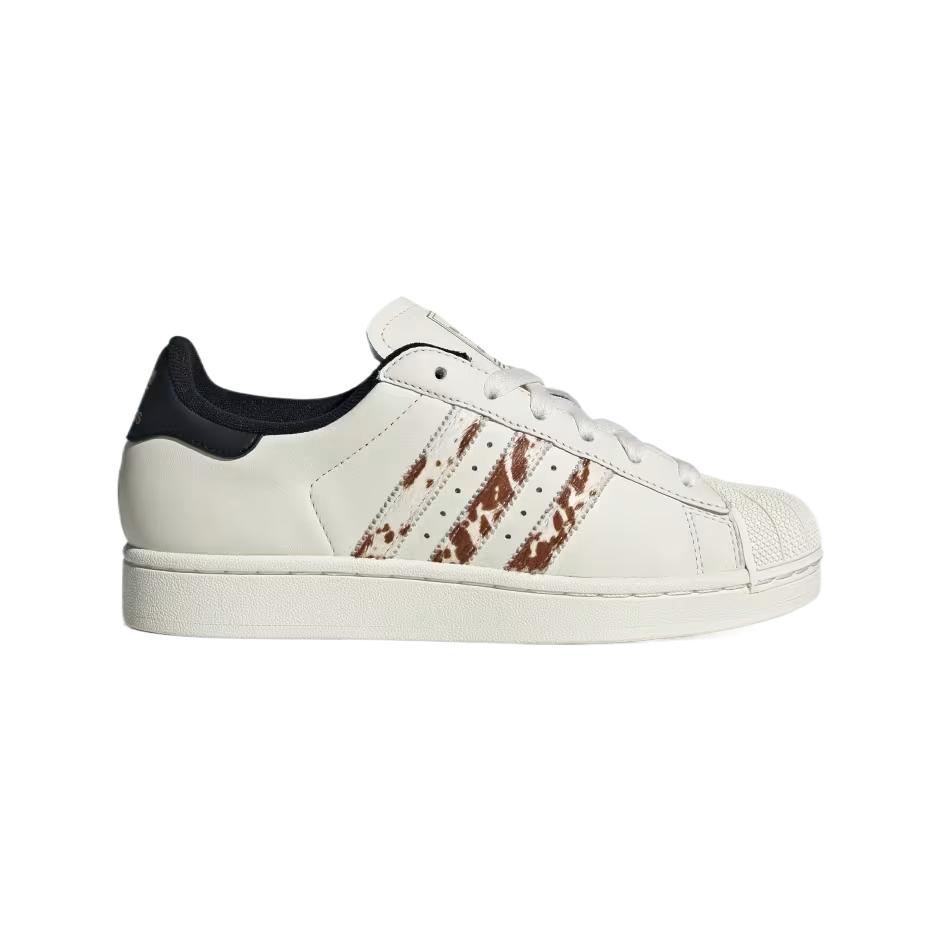 adidas Originals Superstar 2 Comfortable Versatile Minimalist Trendy Sneakers Women Sneakers Beige JQ6473
