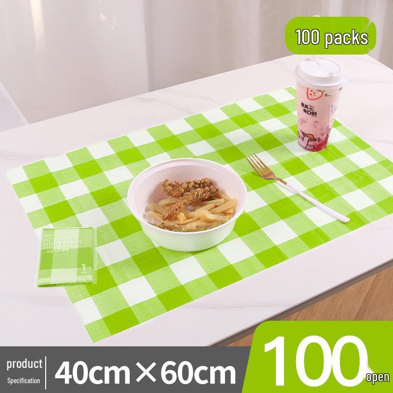 ZISIZ Small Disposable Takeout Tablecloth