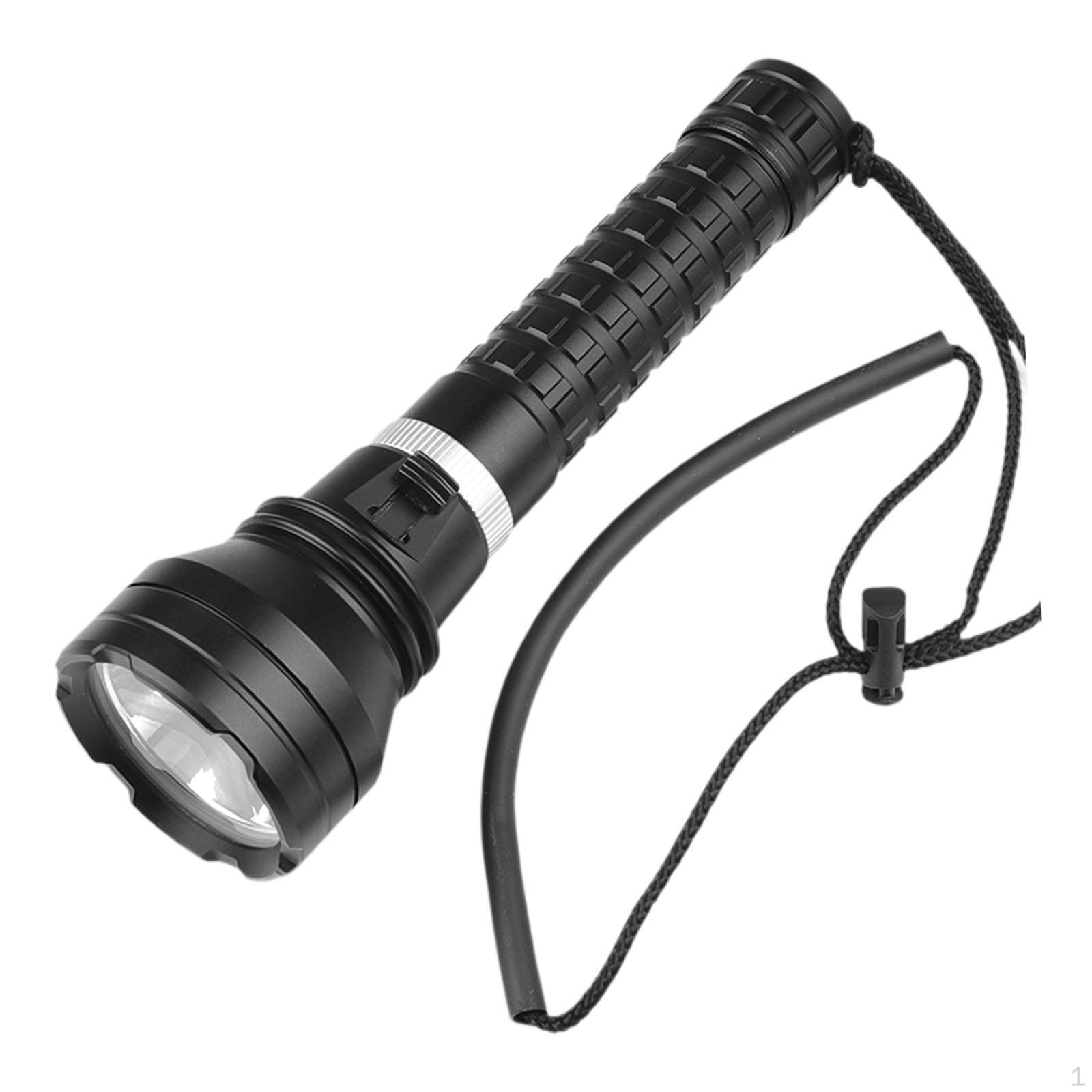 Фонарь для дайвинга, Алюминиевый фонарь для кемпинга, Подводный фонарь для улицы Long 21.5x6x3.2cm