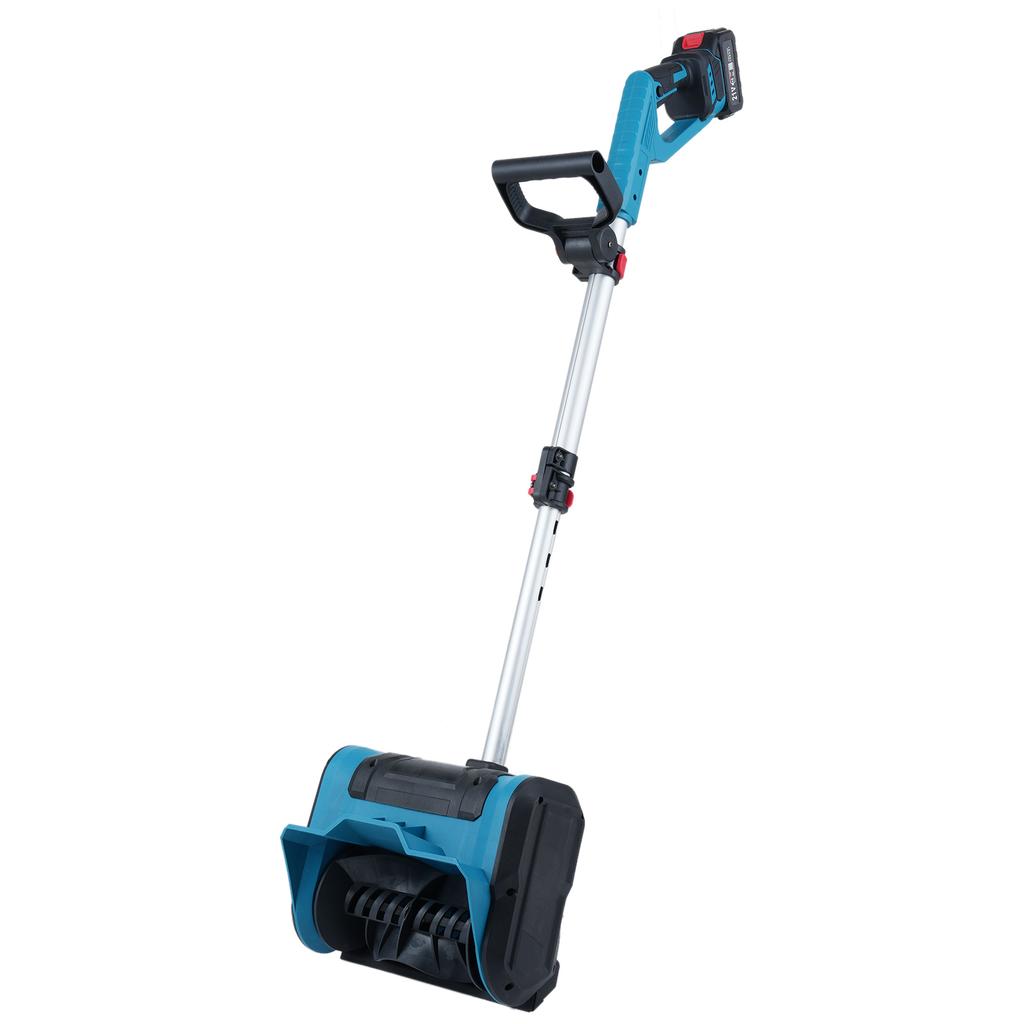 Snow Shovel 21V Electric Brushless Snow Blower WalkBehind Snow Thrower with Retractable Rod
