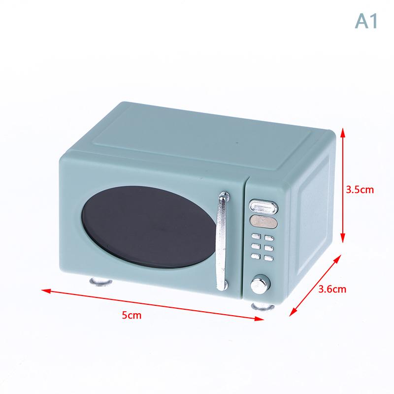 1:12 Dollhouse Miniature Micro-wave Oven Bread Cabinet Steam Box Household Electric Model Decor Toy Doll House Accessories