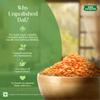 Tata Sampann Unpolished Masoor Dal Split, 500 Grams Pack of Lentils for Soups Salads and Healthy Meals