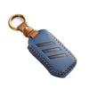 Handmade Leather Key Bag for Kia K5/Zhipao 19 K3 - Personalized Crazy Horse Style