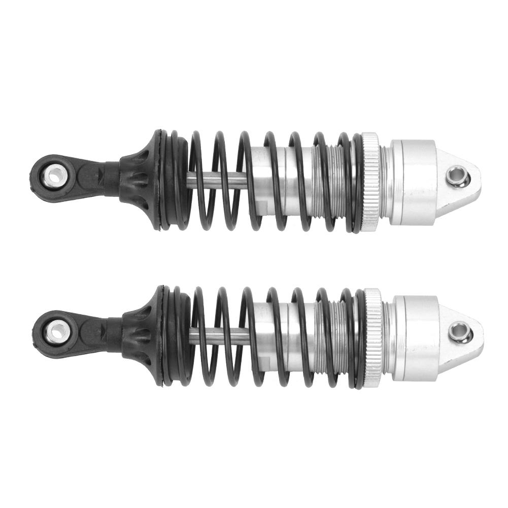Aluminium Alloy Strengthen Rear Shock Absorber Accessory Fit for ECX 2WD 1 10 RC Hobby CarSilver ECX1096S
