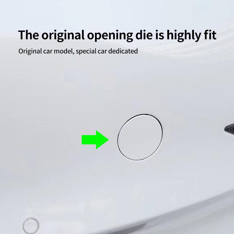 Pentru Tesla Model Y Față Bară de Protecție Capac Acoperire Cârlig Remorcare Accesorii Modificare Stilizare Auto față-alb Y 2021-2023