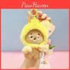 Creamy Charming Jinnew Bear Plush Keychain Cozy Animal Hat Design Cute Accessory
