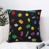 Falling Bricks Building Blocks Square Pillow Case Cushions for Sofa 4545cm Cushion Covers