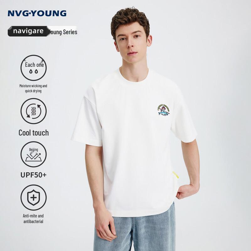 NVG·YOUNG Men s Cooling Quick-Dry Short Sleeve T-Shirt M