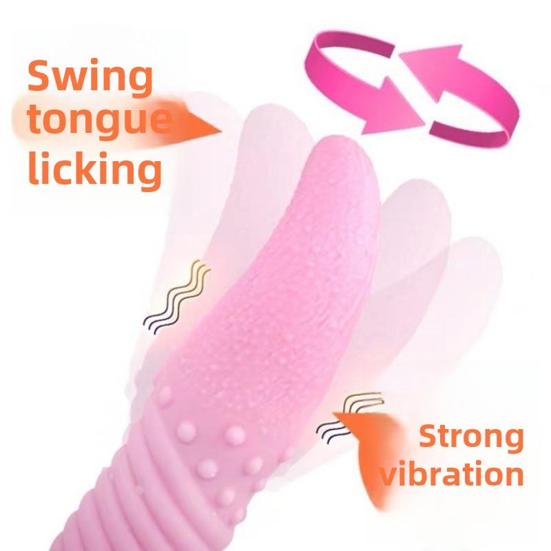 Tongue Licker Heated Female Masturbator Clitoral Stimulation Flirting Massage Vibrator Sex Toys